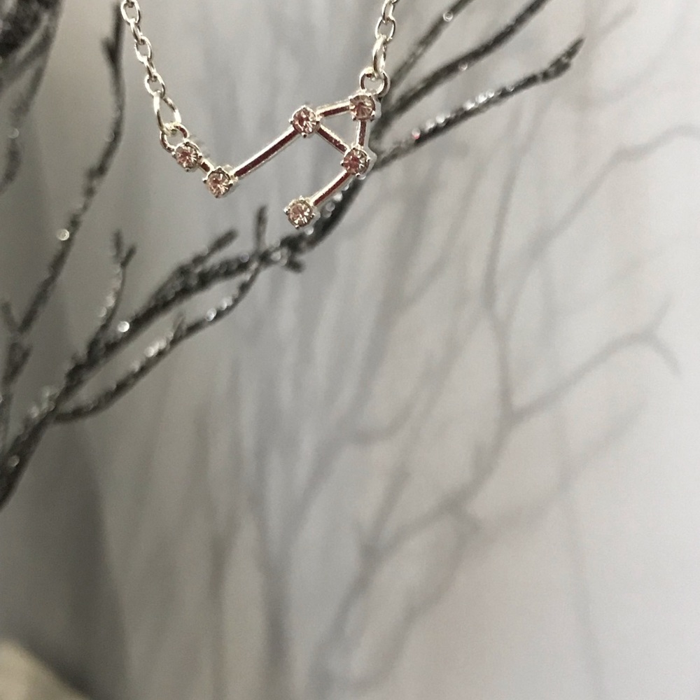 Libra constellation necklace